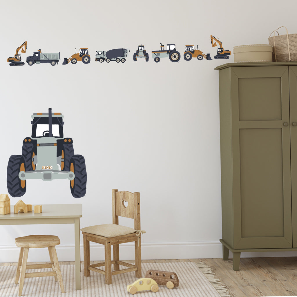 MAXI Tractor - Wall Decals
