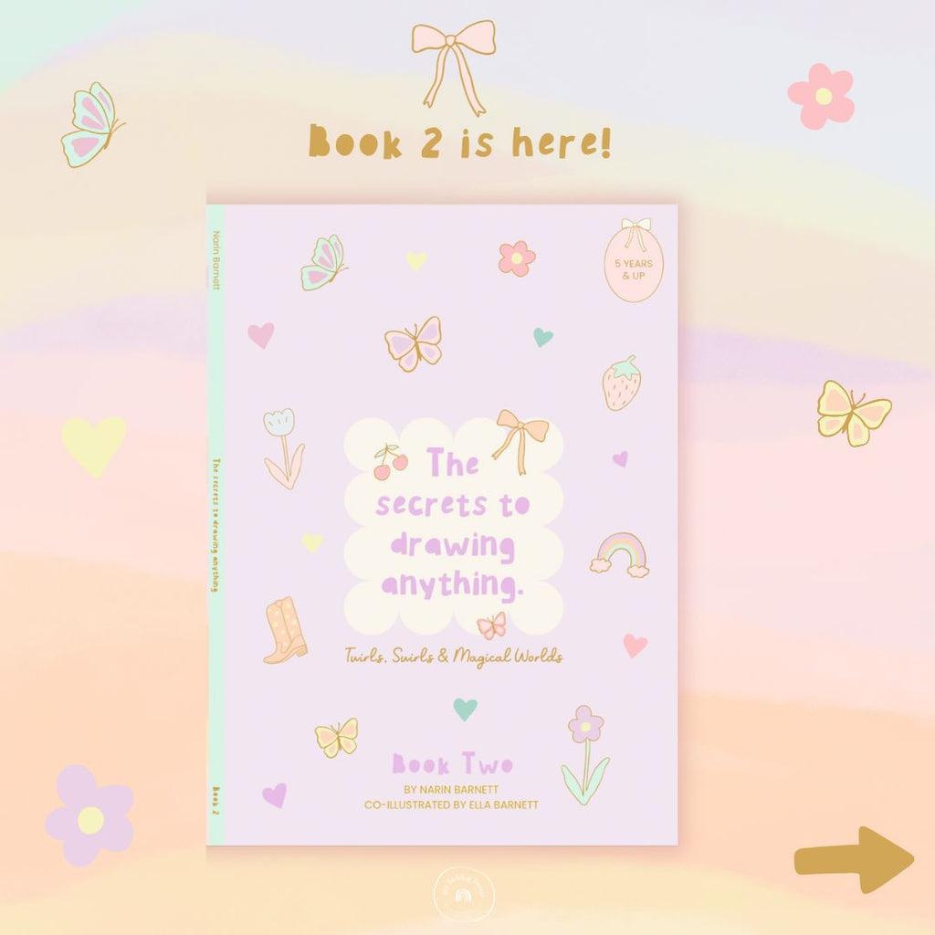 The Secrets to Drawing Anything Book - Book 2 (Swirls, Twirls and Magical Worlds)