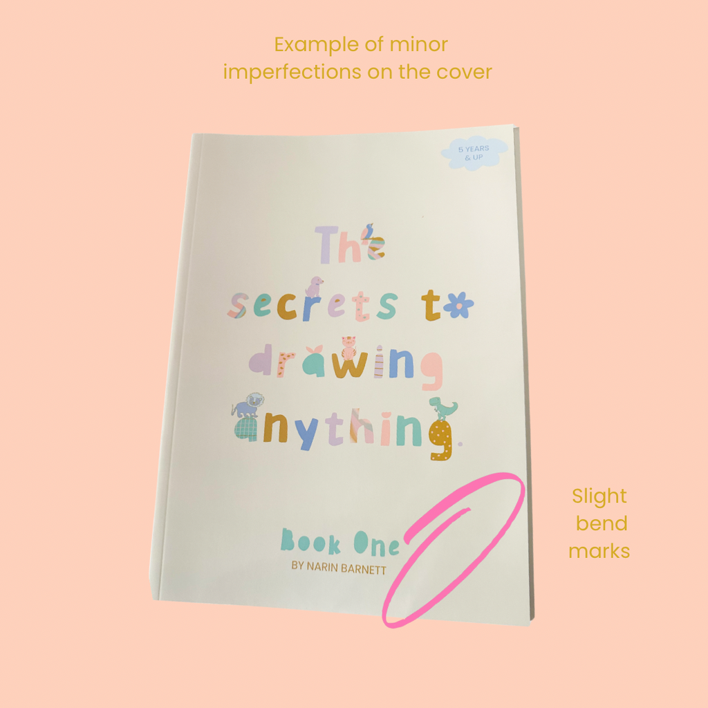 25% OFF SAMPLE SALE - The Secrets to Drawing Anything Book!