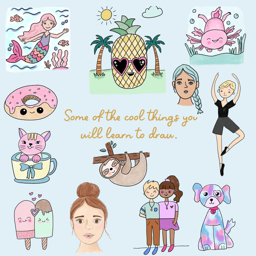 The Secrets to Drawing Anything Book - Book 2 (Swirls, Twirls and Magical Worlds)