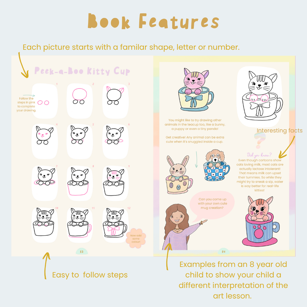 The Secrets to Drawing Anything Book - Book 2 (Swirls, Twirls and Magical Worlds)