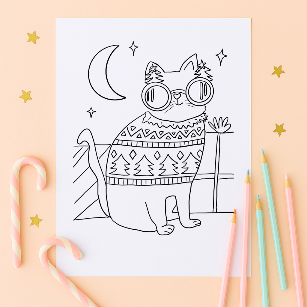 Christmas Kitty - FREE!