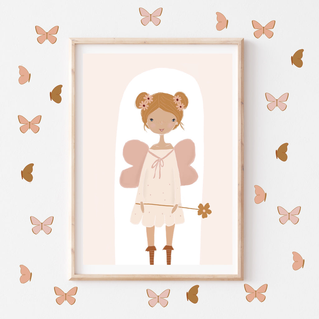 Butterfly Wall Decals - Earthy