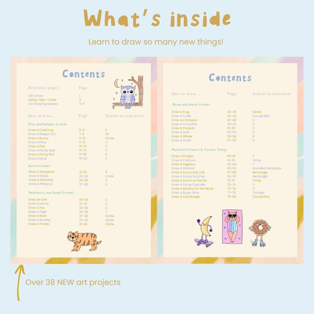 The Secrets to Drawing Anything Book - Book 3 (Cute Creatures and Curious Things)