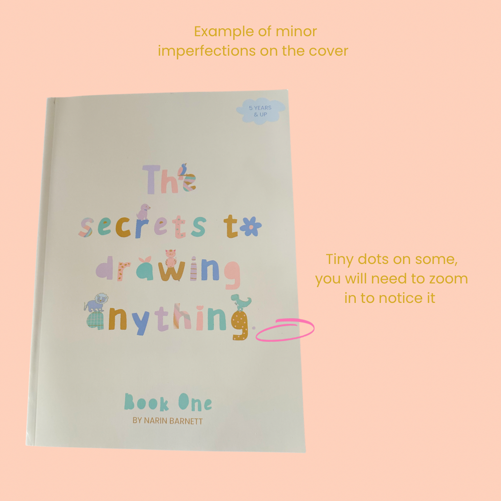 25% OFF SAMPLE SALE - The Secrets to Drawing Anything Book!