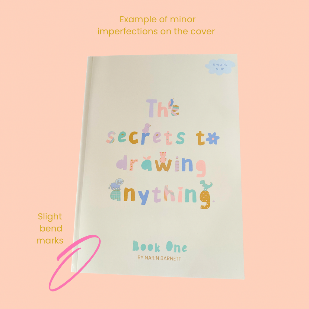 25% OFF SAMPLE SALE - The Secrets to Drawing Anything Book!