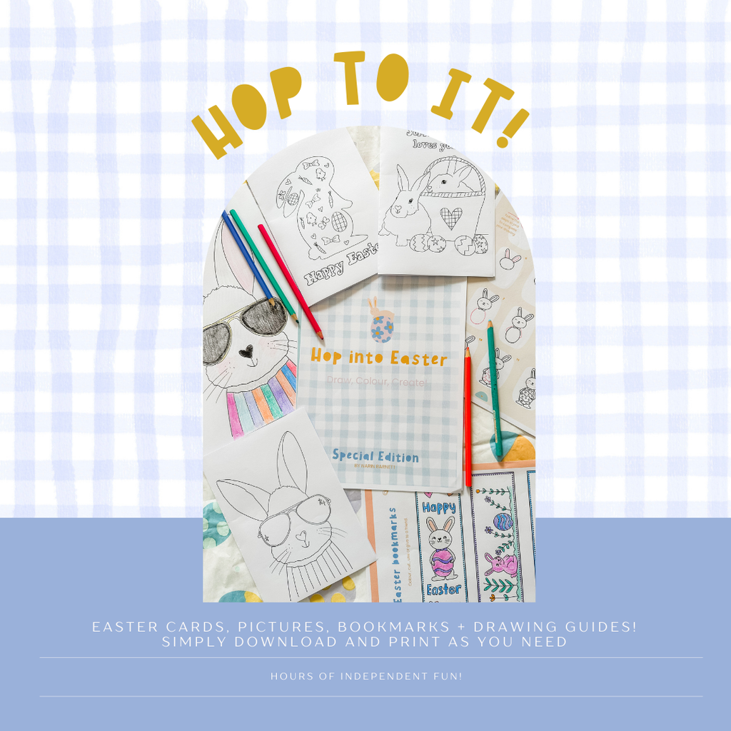 Hop to it - 2025 Easter Booklet