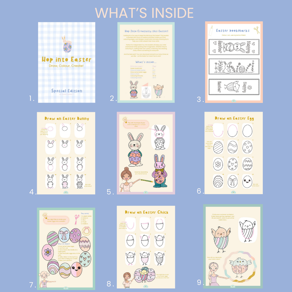Hop to it - 2025 Easter Booklet