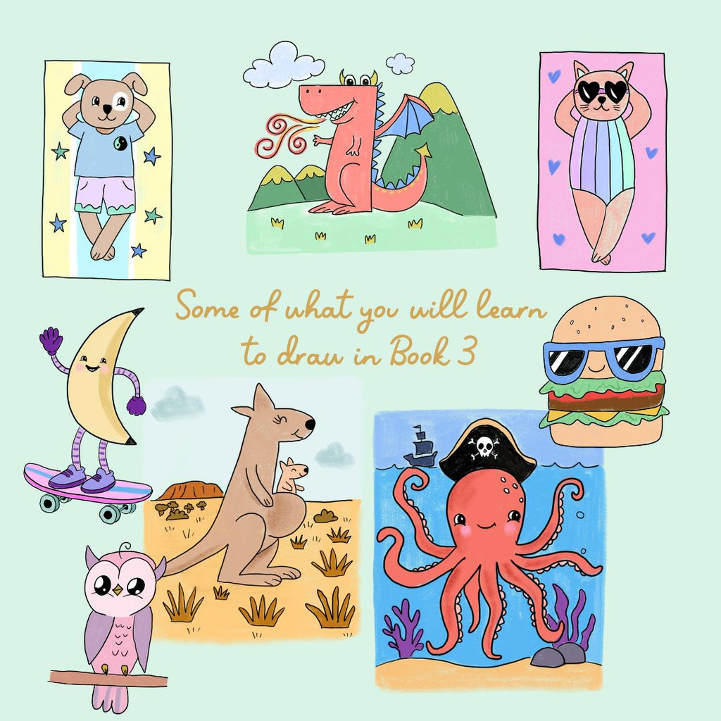 The Secrets to Drawing Anything Book - Book 3 (Cute Creatures and Curious Things)