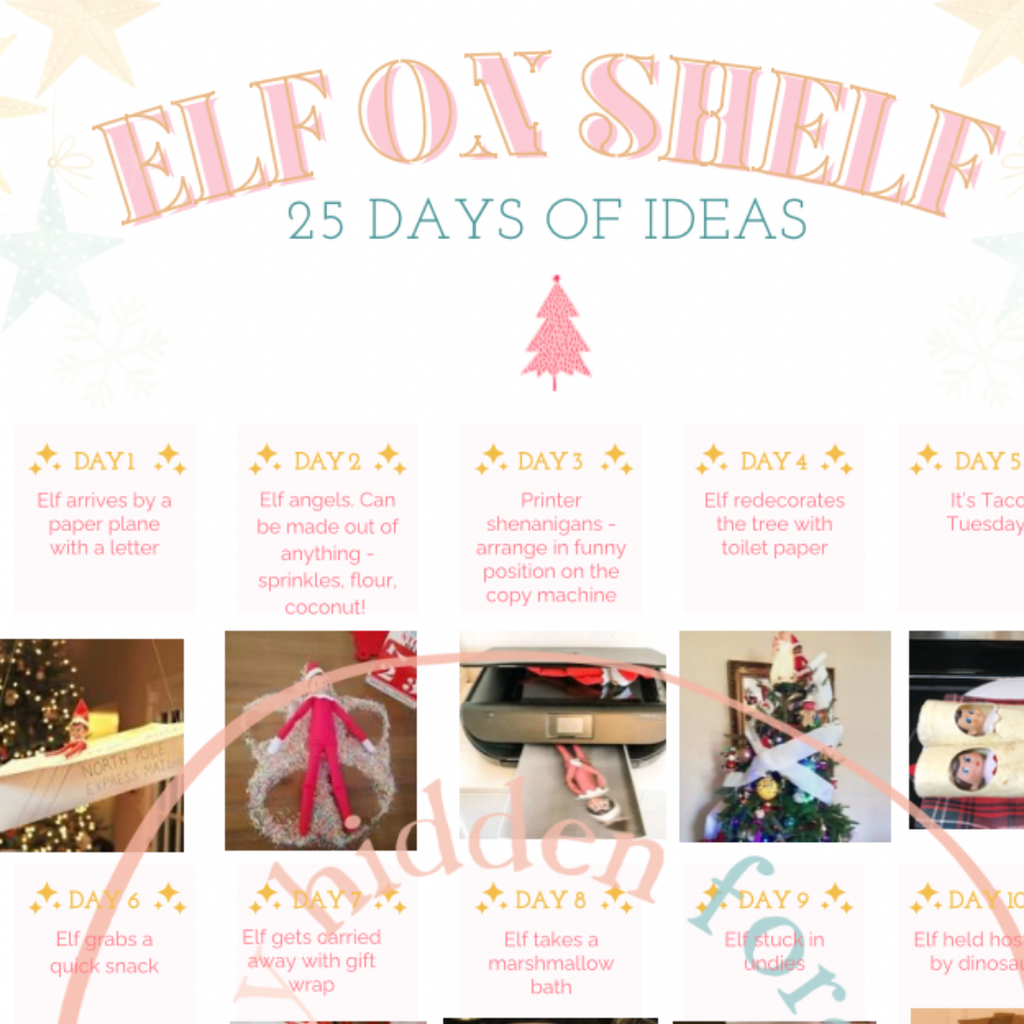 25 days of  EASY Elf ideas - Download NOW!
