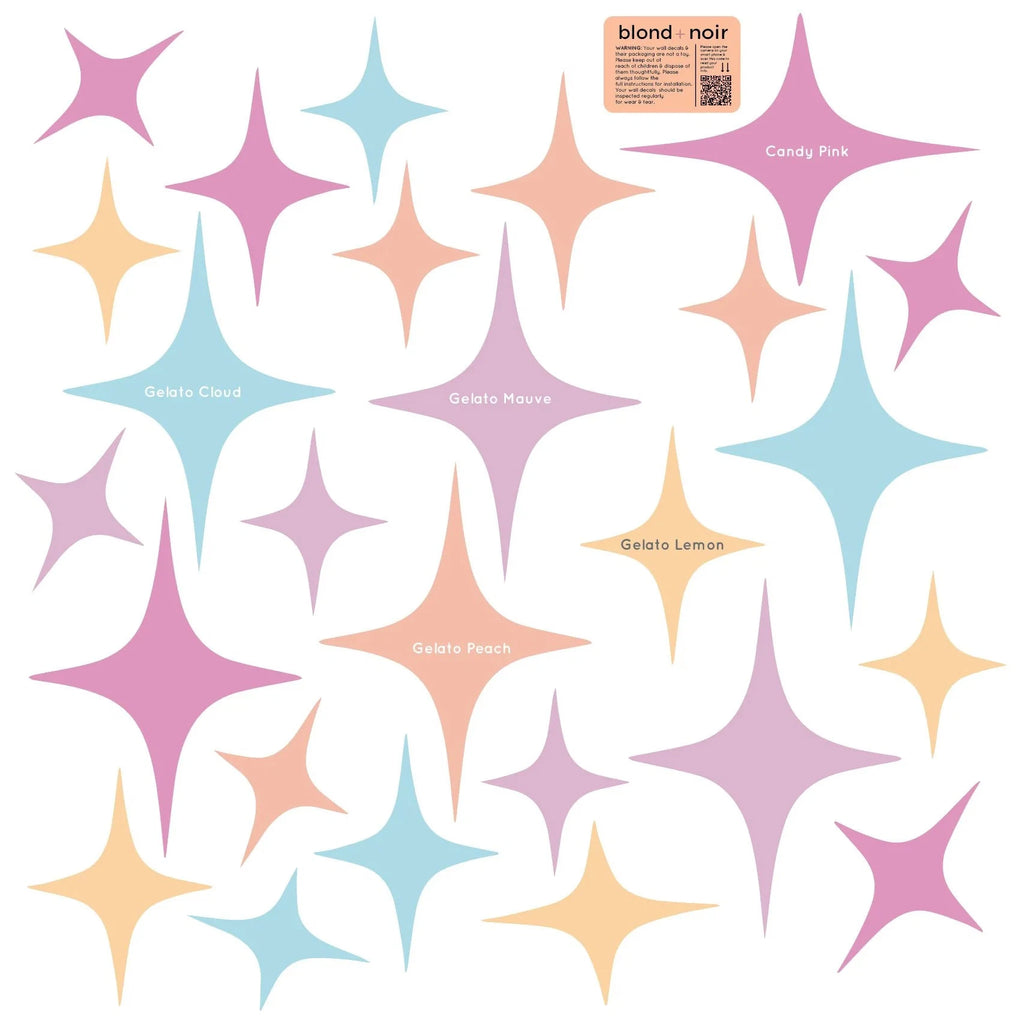 Sparkle Sticker Graphics Sparkle - Wall Decals – My Hidden Forest