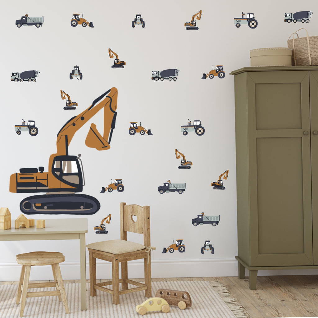 Construction - Wall Decals