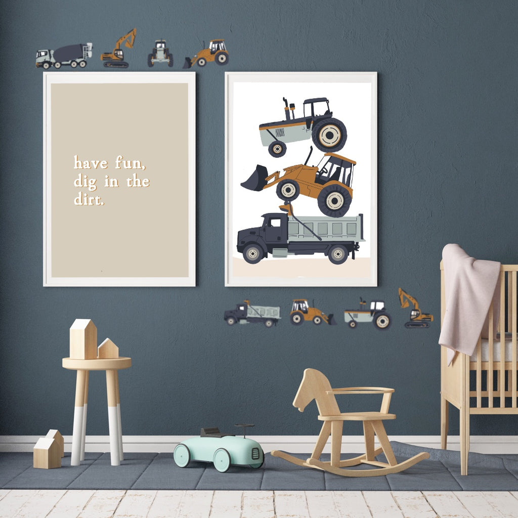 Construction - Wall Decals