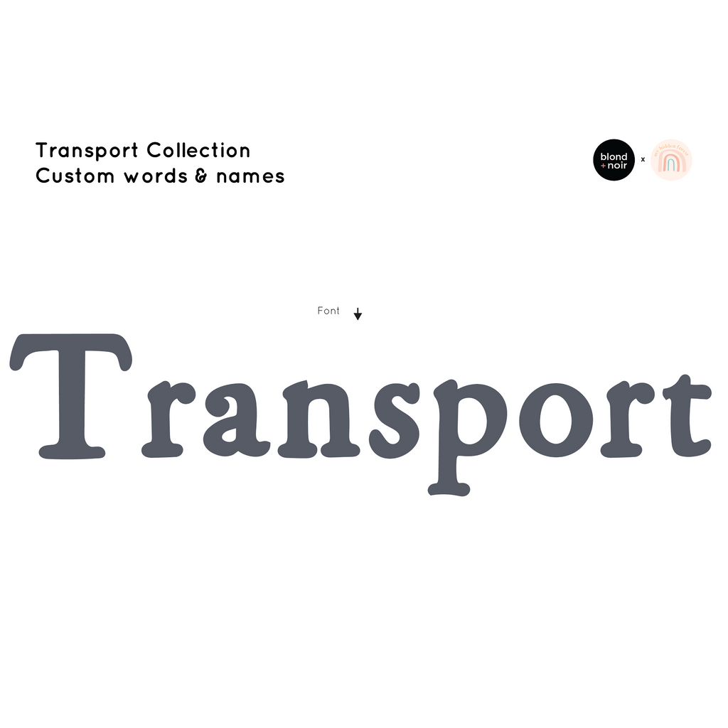 Transport - Custom Words