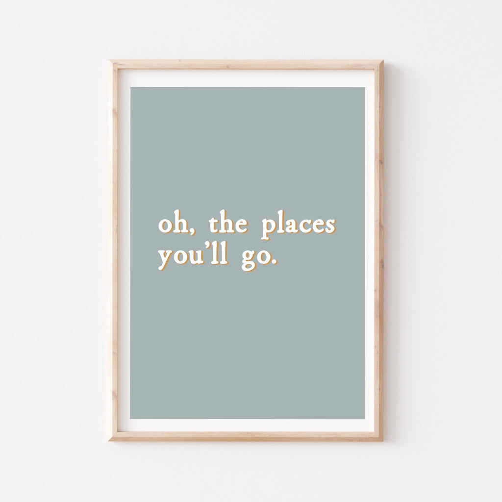 Oh the places you’ll go  - dusty sky