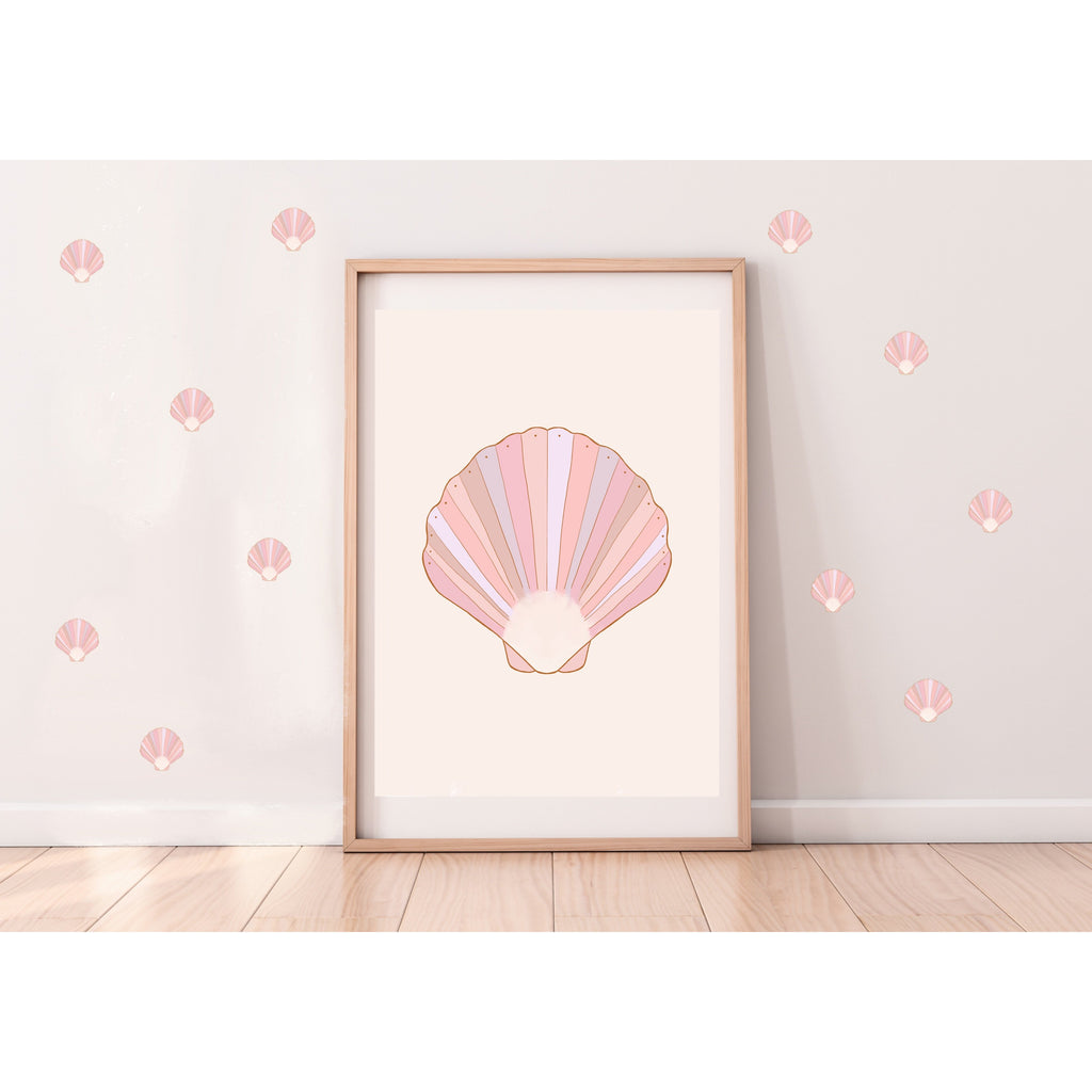 Shell Wall Decals - soft and pretty