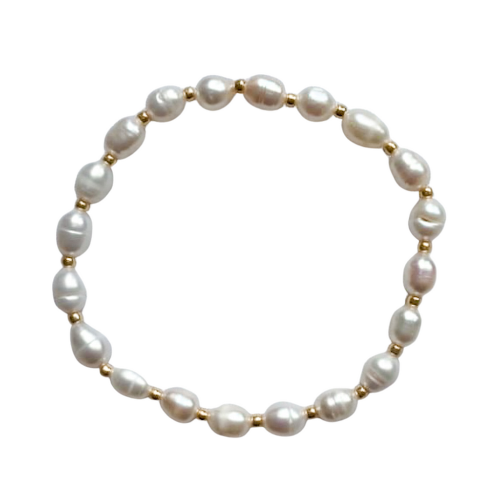 NEW Luxe Pearl  Stacker - SILVER
