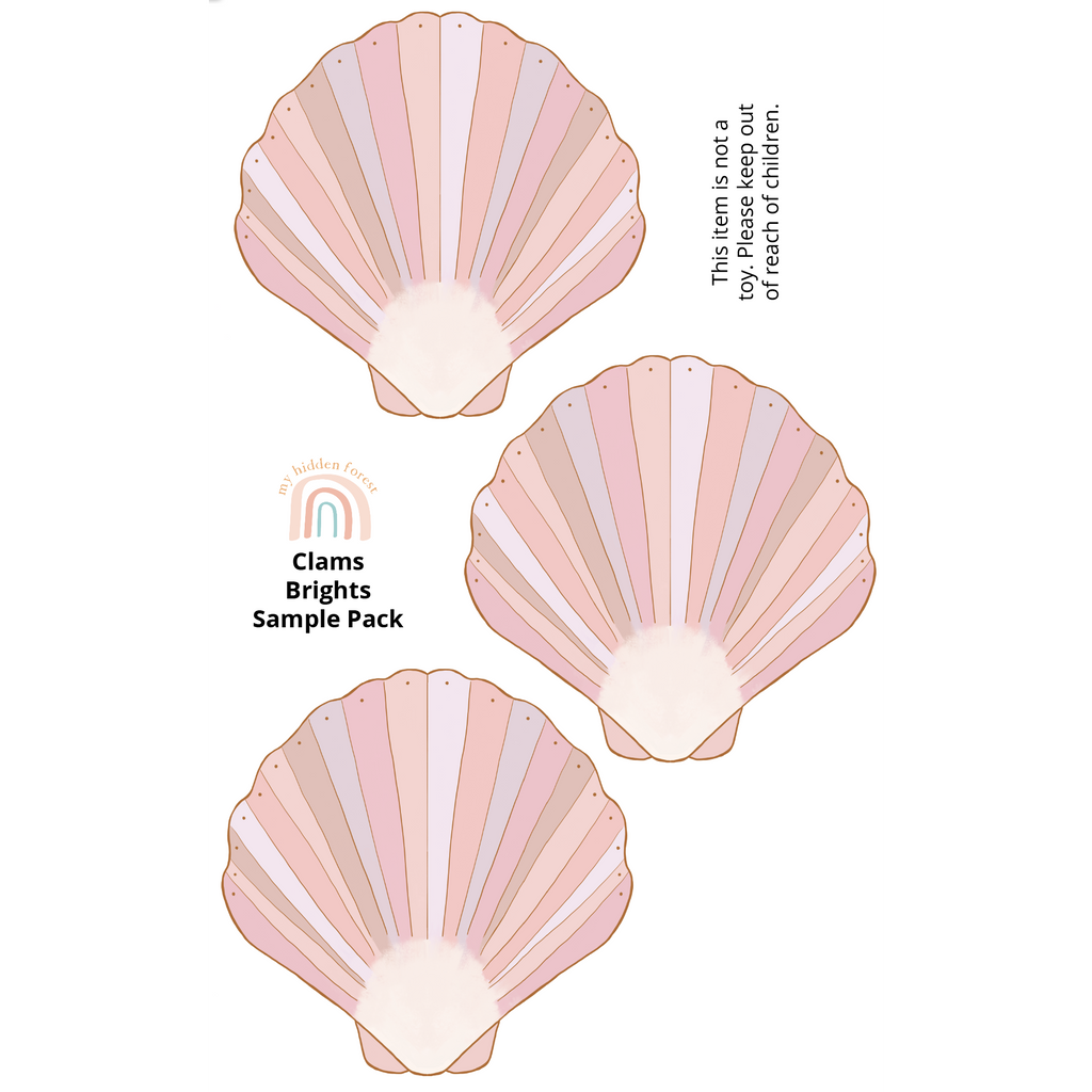 Shell Wall Decals - soft and pretty